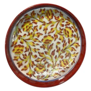 Handcrafted Pottery Art Plates – Elegant & Timeless Tableware