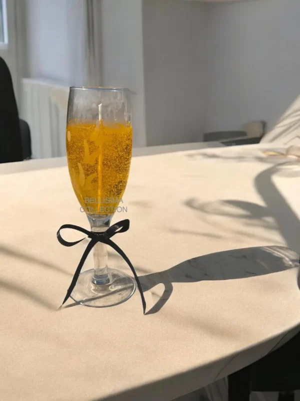 GEL CHAMPAGNE CANDLE