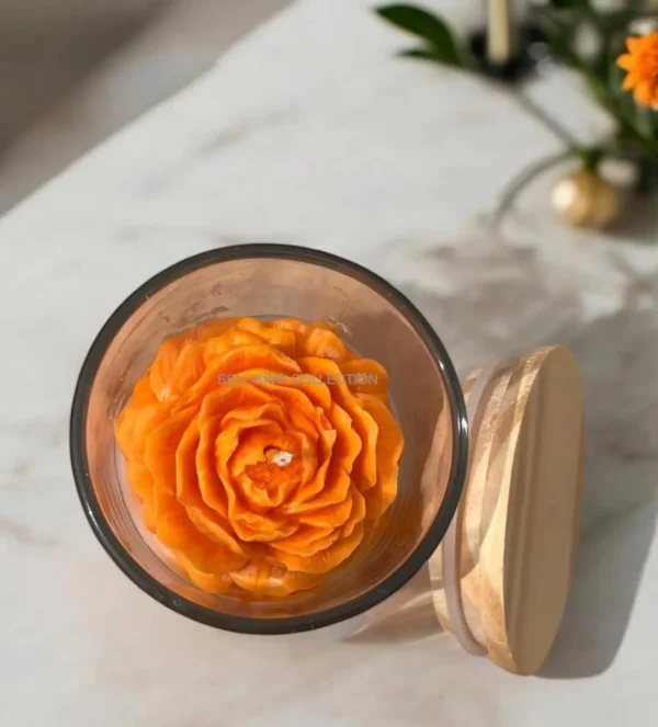 ORANGE FLOWER POT- TOP