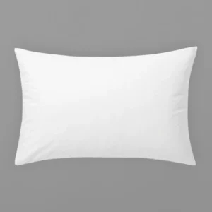 Micro fibre Soft Pillow – Regular Size (24x16 inch) | White Cotton Cover. (Pack of 1)